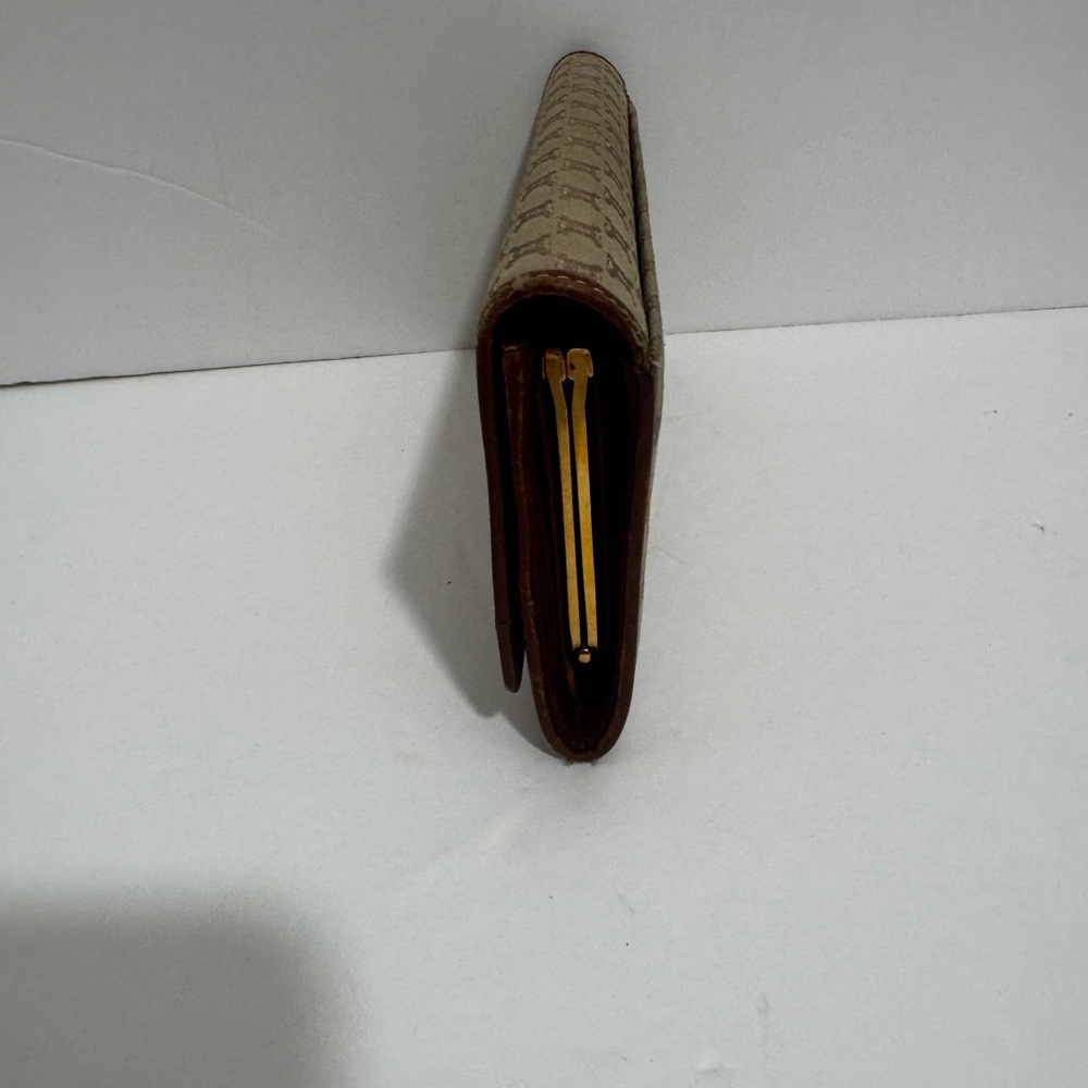 Celine Tan and Brown Women's Wallet - Picture 3 of 6